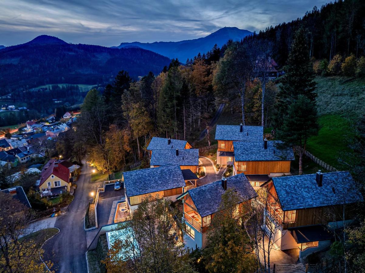 Hideaway Hotel Montestyria Chalets & Suiten Mariazell Exteriör bild