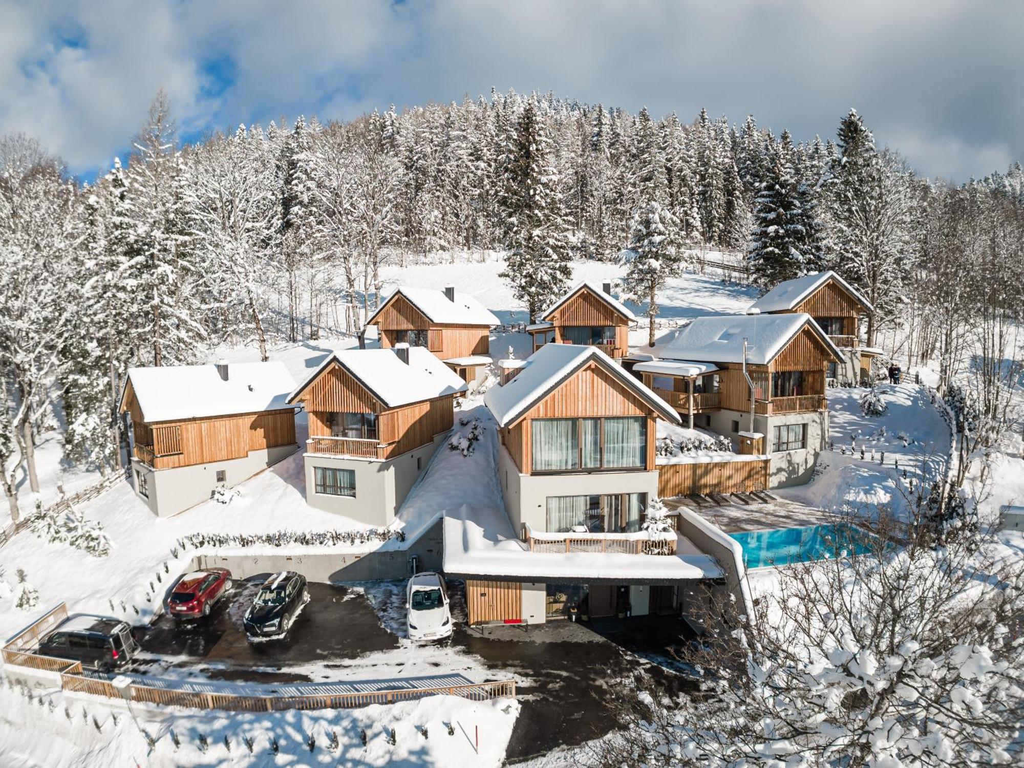 Hideaway Hotel Montestyria Chalets & Suiten Mariazell Exteriör bild