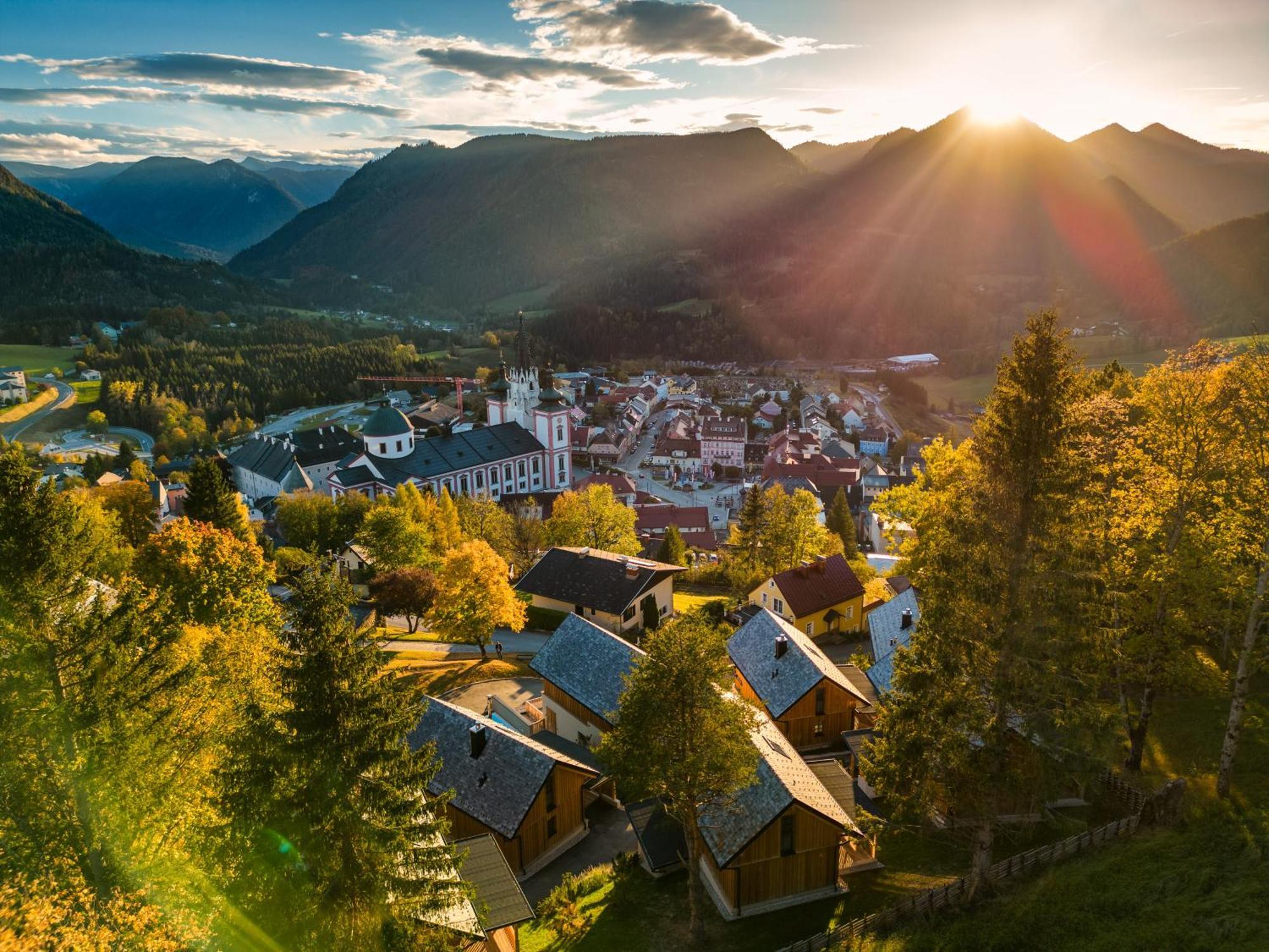 Hideaway Hotel Montestyria Chalets & Suiten Mariazell Exteriör bild