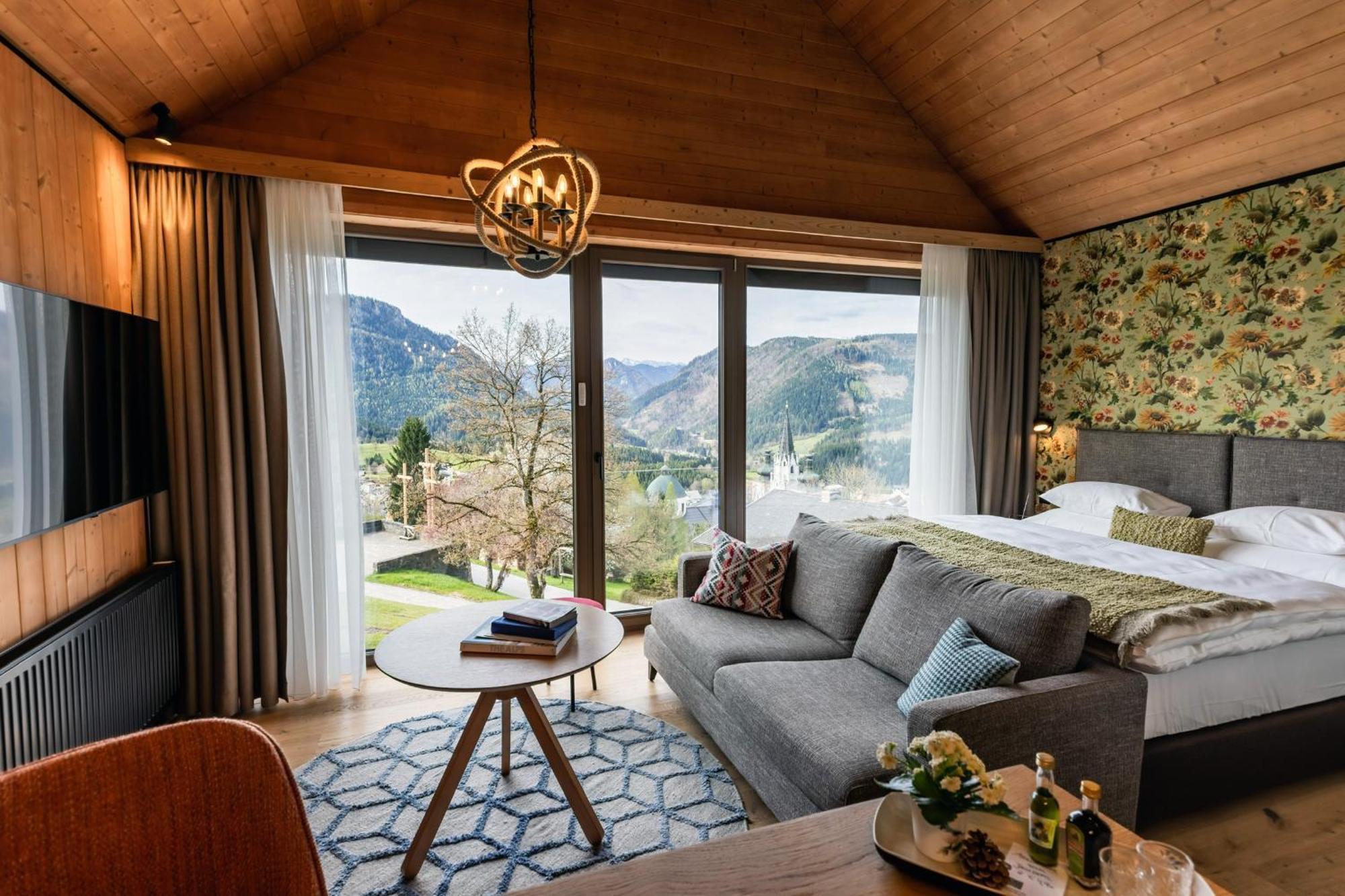 Hideaway Hotel Montestyria Chalets & Suiten Mariazell Exteriör bild